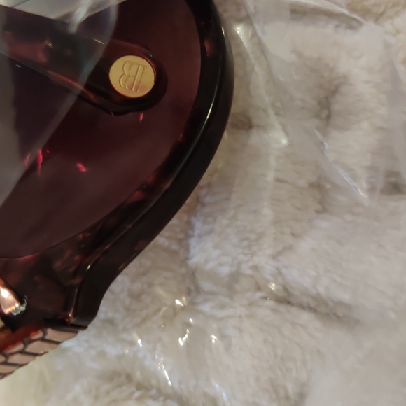 BALMAIN NWT Cat Eye Burgundy Sunglasses - Picture 6 of 6